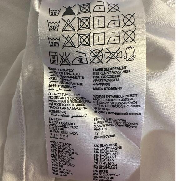 Land Rover White Union Jack Logo Cotton T-Shirt Size S - Picture 5 of 8